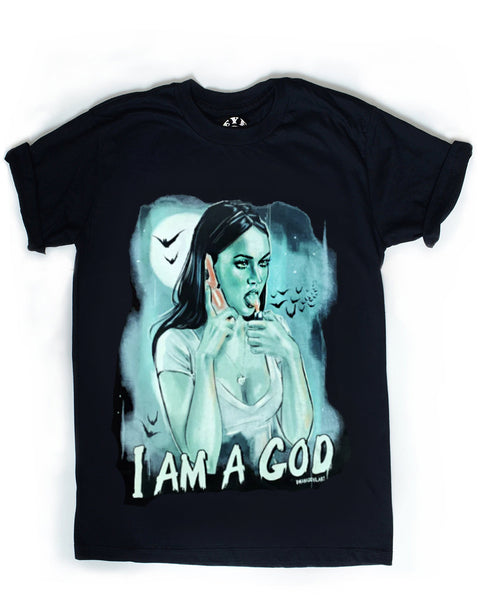 Jennifer's Body (I am a God) T-Shirt (Unisex)