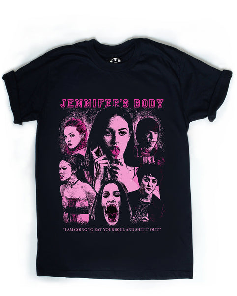 Jennifer's Body T-Shirt (Unisex) (Pink design)