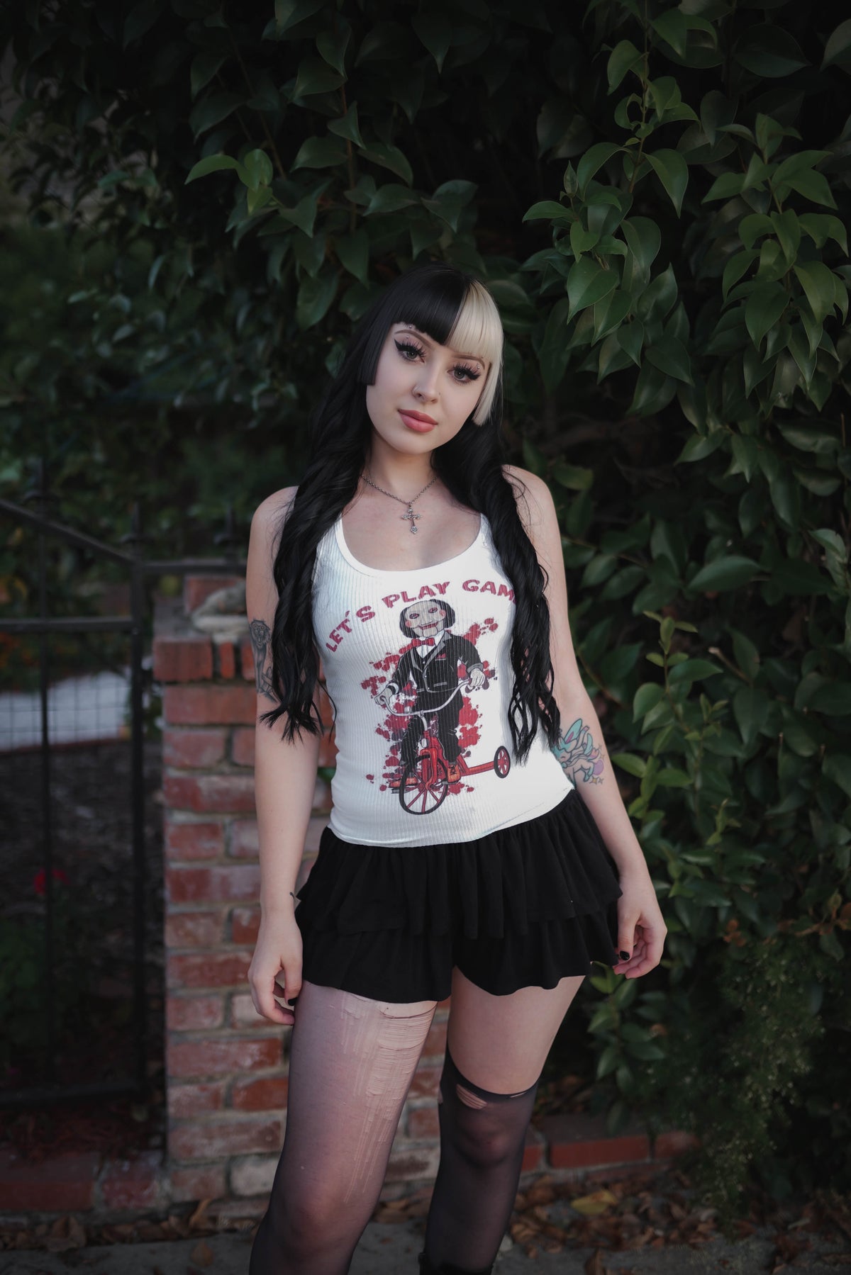 Let's Play Games Ribbed Tank Top