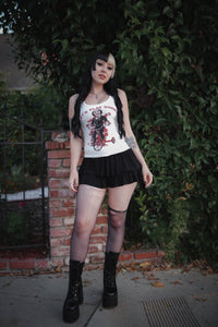 Let's Play Games Ribbed Tank Top