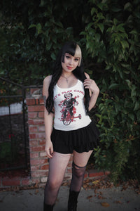 Let's Play Games Ribbed Tank Top