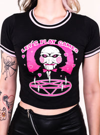 Let's Play Games Ringer Tee