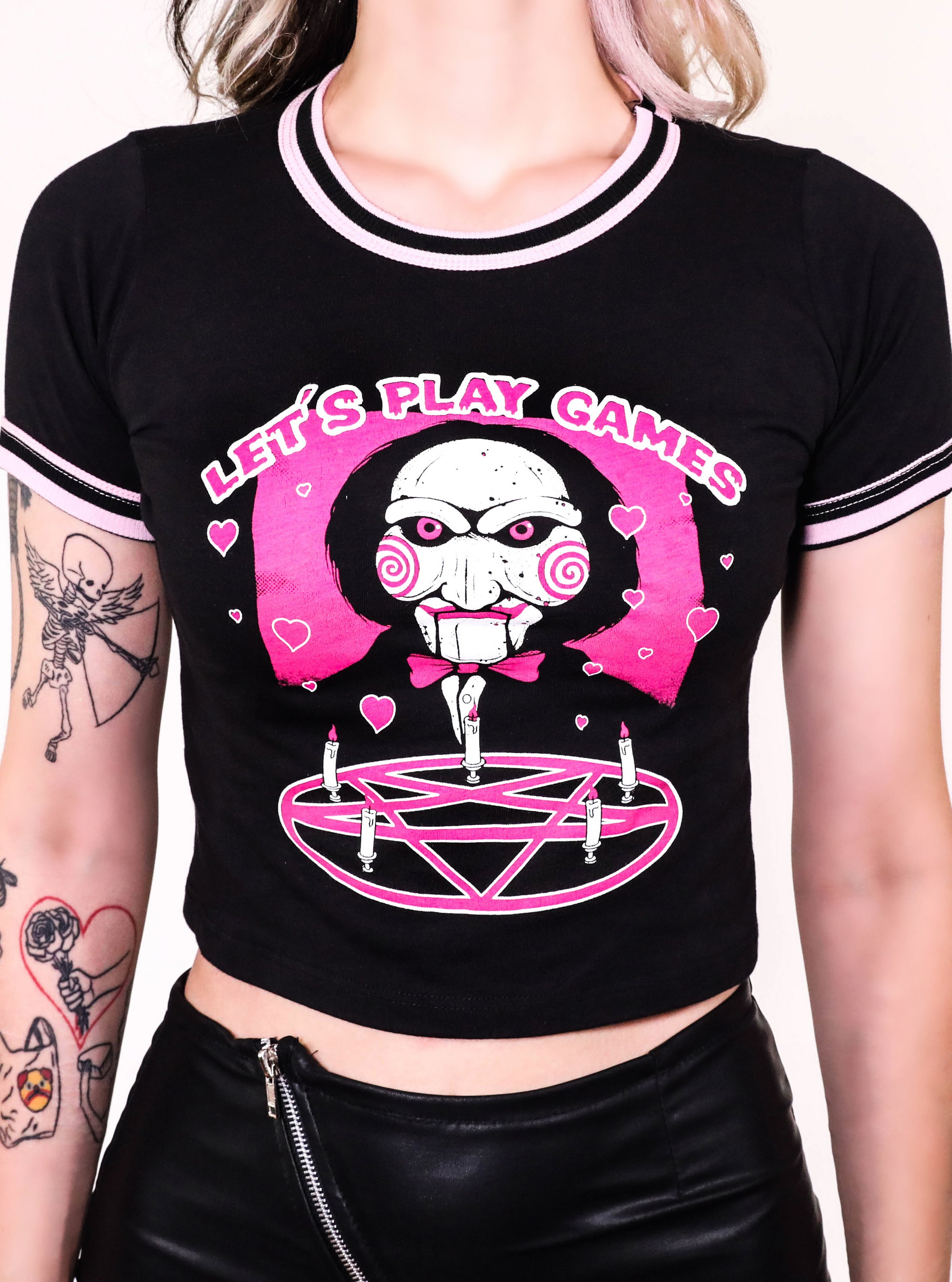 Let's Play Games Ringer Tee