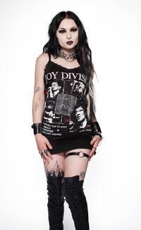 Joy Division Lace Strap Dress