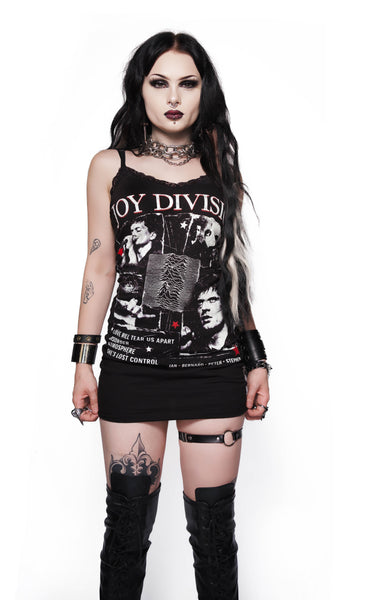 Joy Division Lace Strap Dress