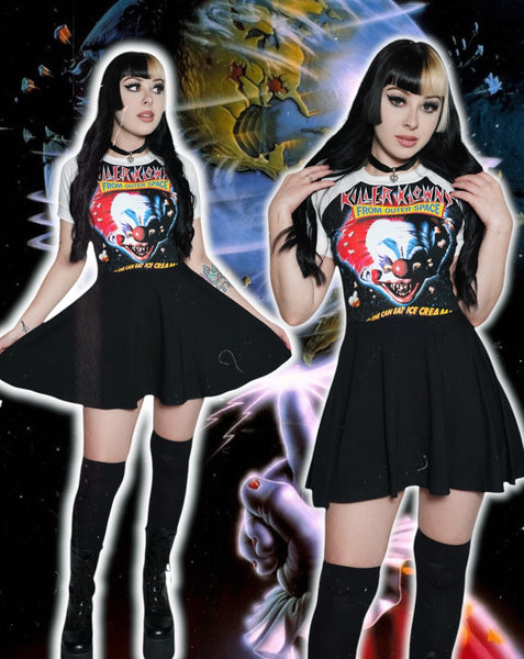 Killer Klowns From Outer Space Baby Doll Dress