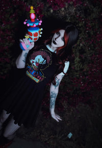 Killer Klowns Space Gun Baby Doll Dress