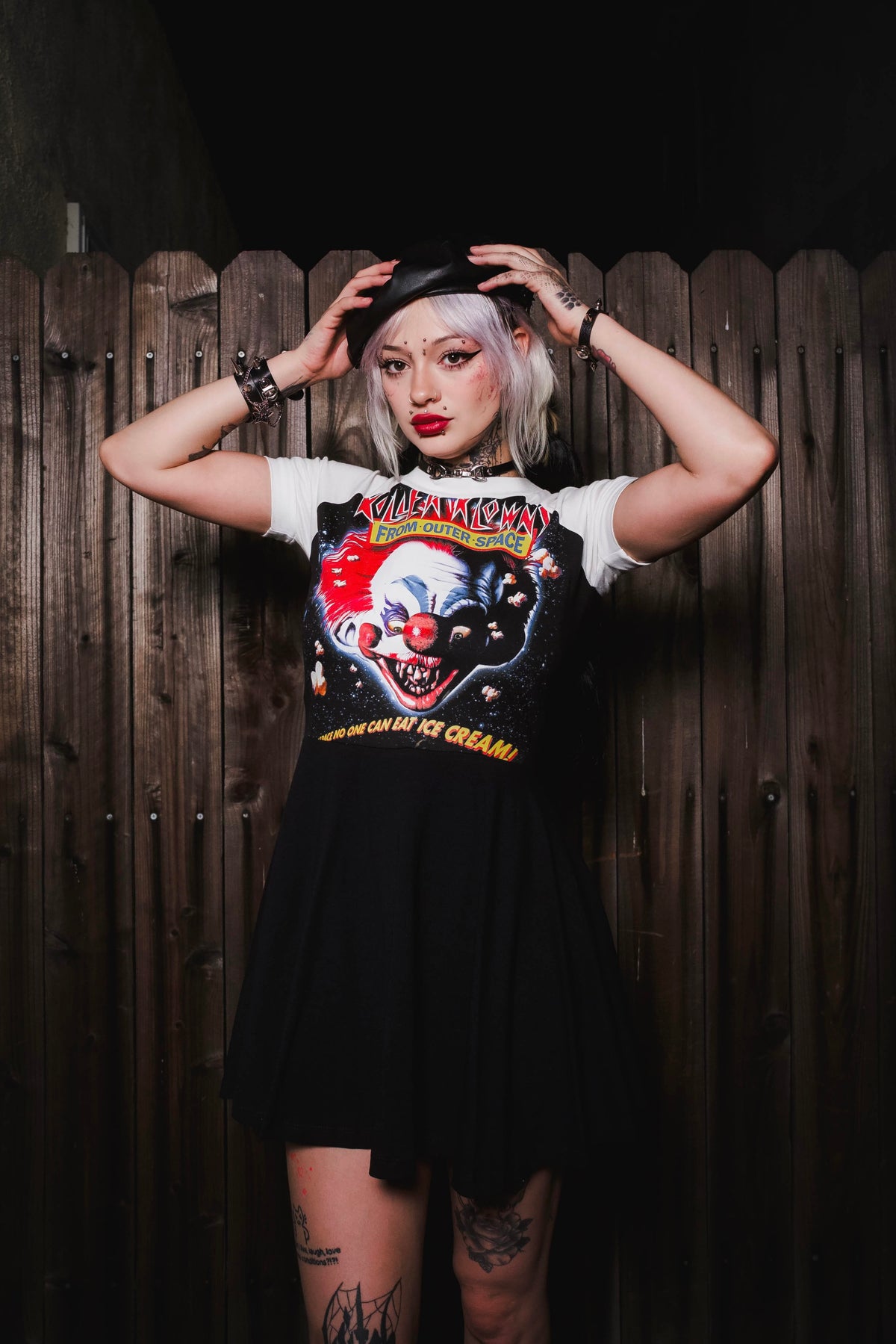 Killer Klowns From Outer Space Baby Doll Dress