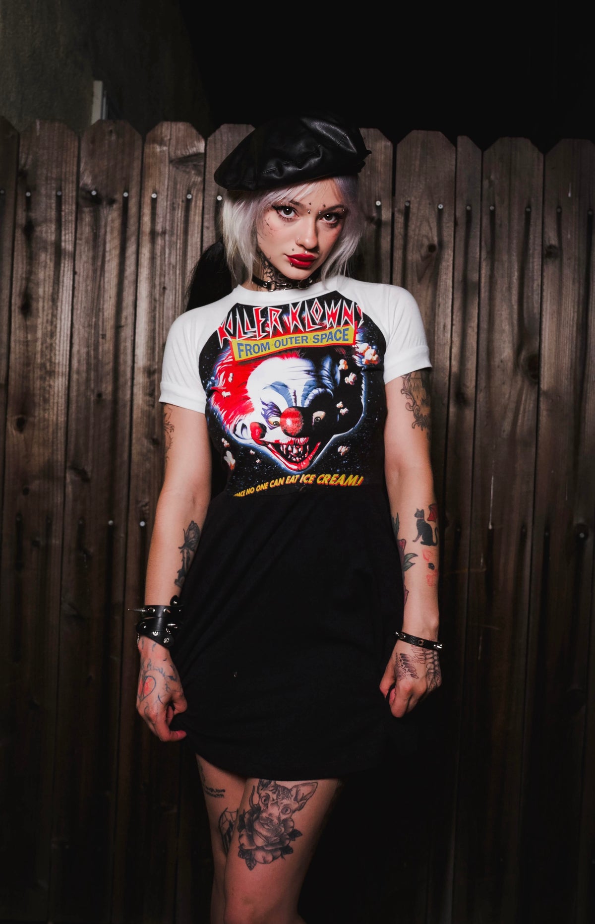 Killer Klowns From Outer Space Baby Doll Dress