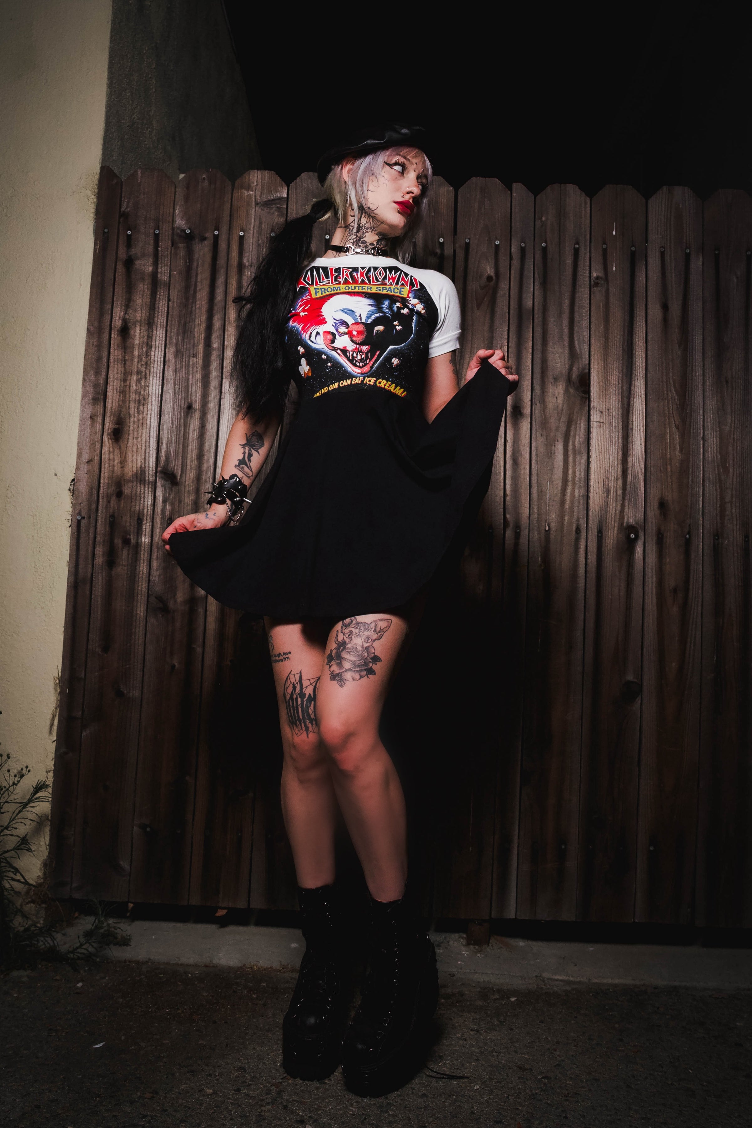 Killer Klowns From Outer Space Baby Doll Dress