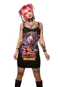 Killer Klowns Lace Strap Dress (Crazy House)