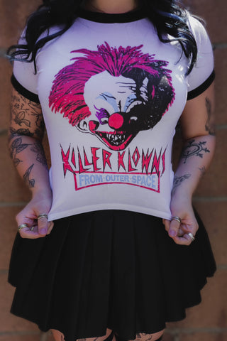 Killer Klowns from Outer Space Ringer Tee