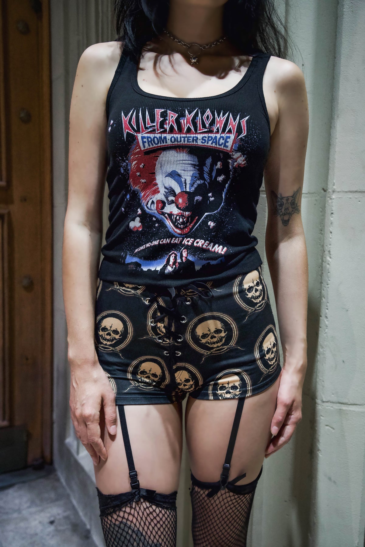 Killer Klowns Ribbed Tank Top