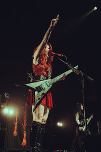 The Scarlet Mourning Lace Dress (Red)