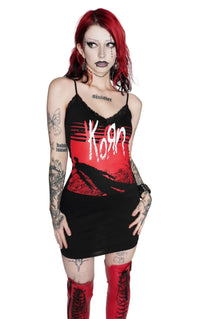 Korn Lace Strap Dress