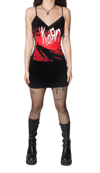 Korn Lace Strap Dress