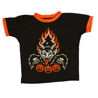 Halloween Krampus Ringer Tee