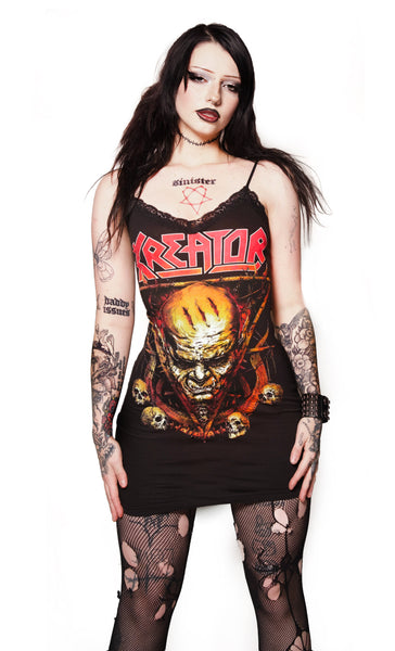 Kreator Lace Strap Dress