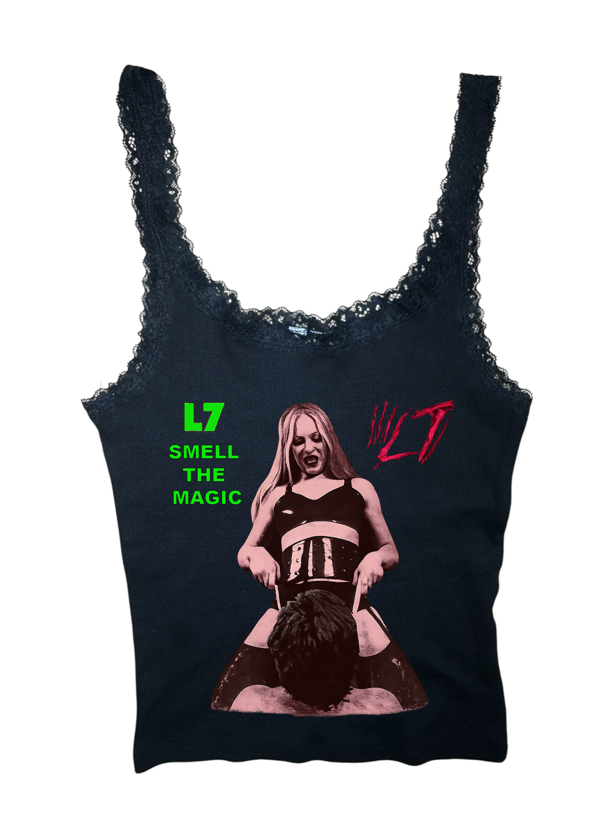 L7 Ribbed Lace Tank (Limited edition)
