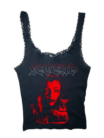 Legend - Princess Lili Ribbed Lace Tank