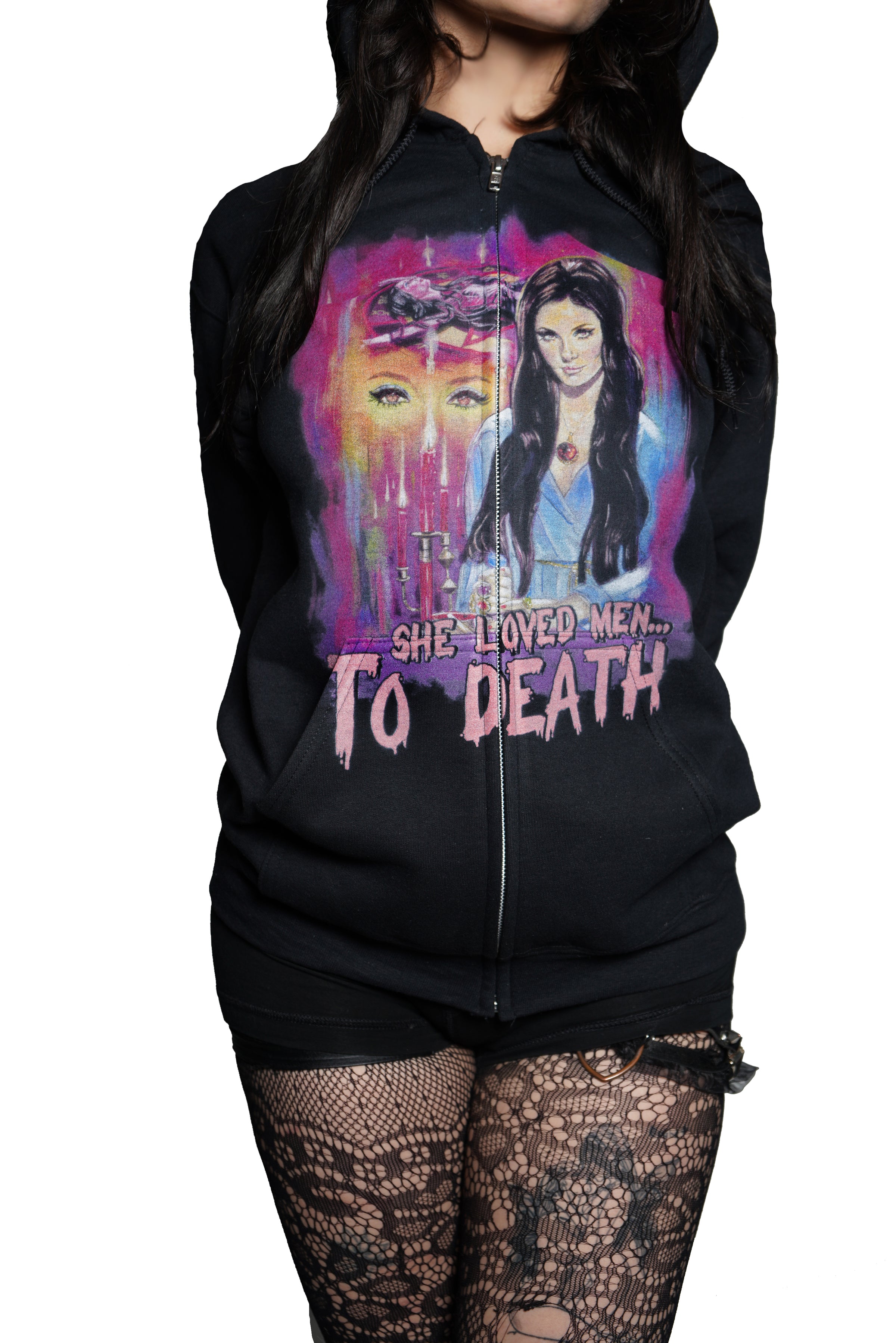 The Love Witch Zipped Hoodie (Unisex)