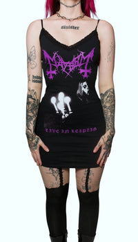 Mayhem Lace Strap Dress