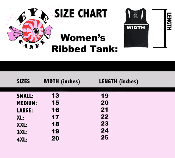 Pazuzu Ribbed Tank Top