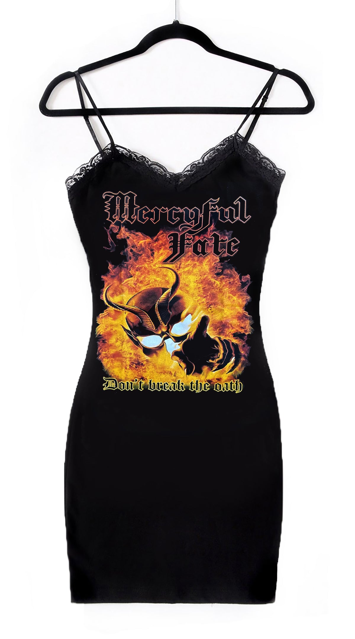 Mercyful Fate Lace Strap Dress