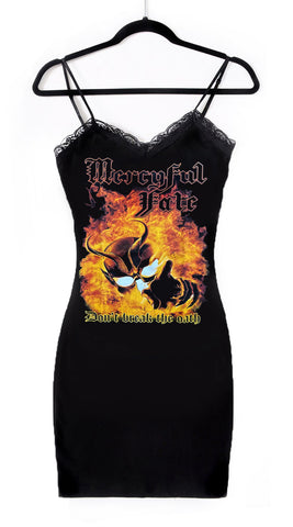 Mercyful Fate Lace Strap Dress