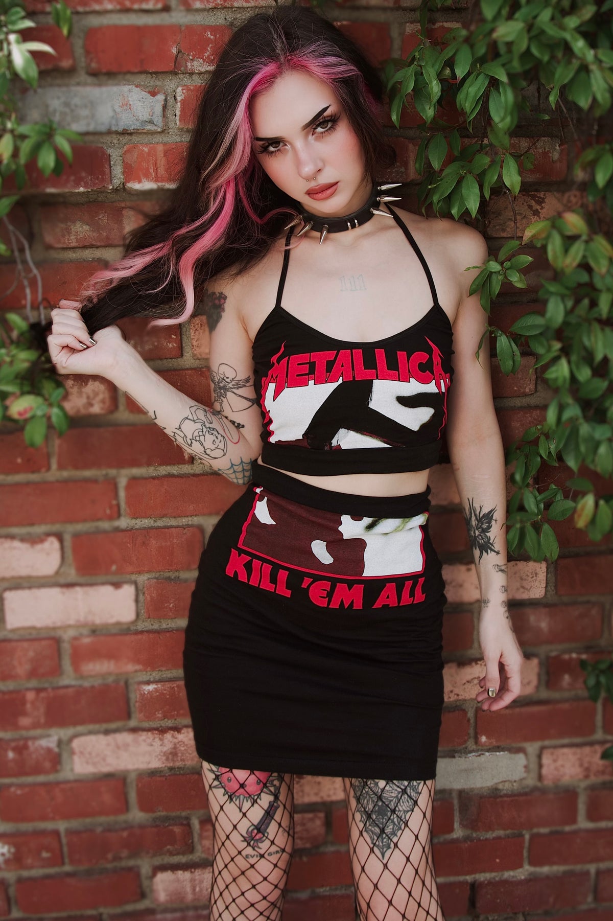 Two Piece Metallica (Kill ‘Em All) Dress