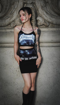 Two Piece Metallica Dress