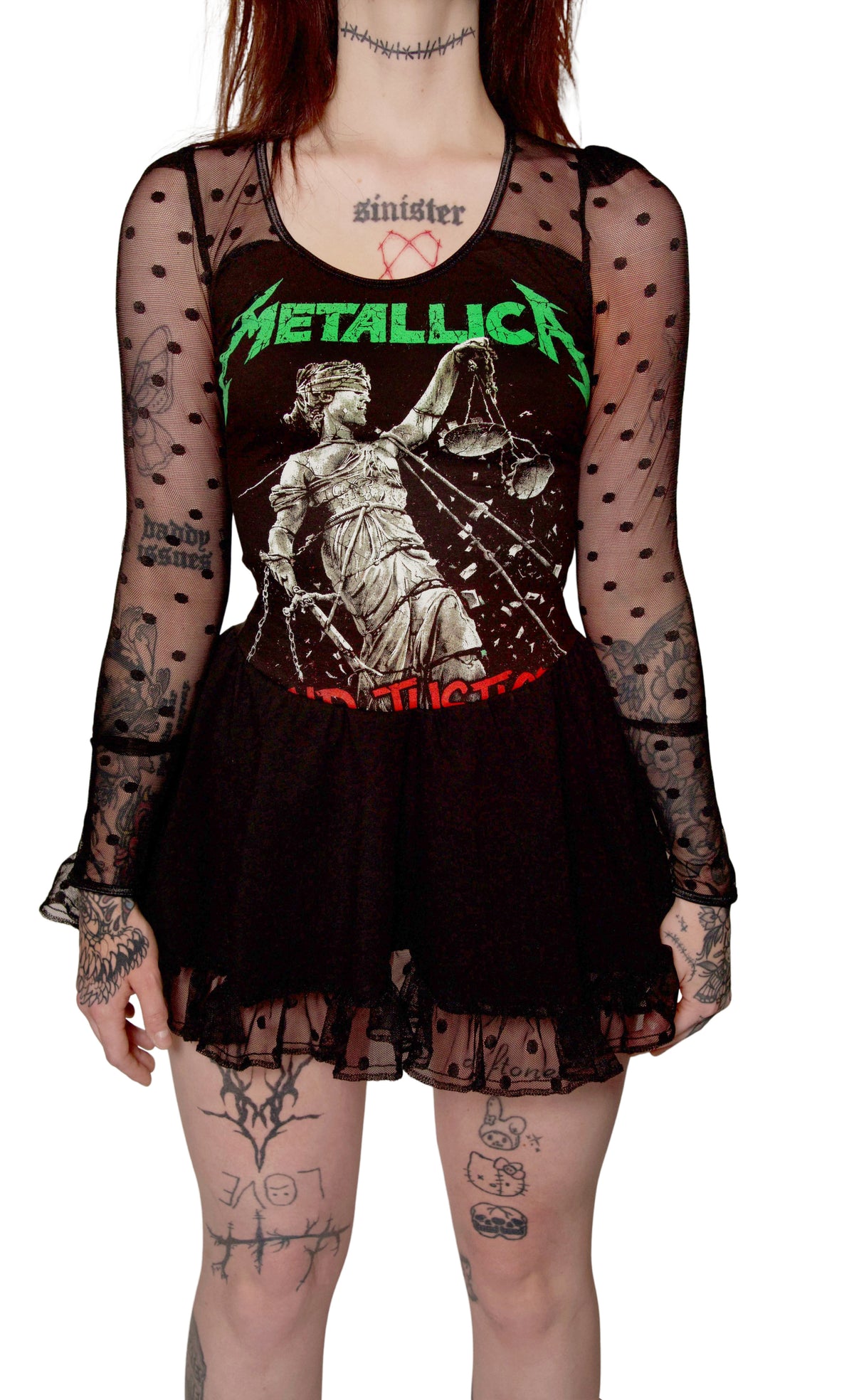 Metallica Ballerina Dress