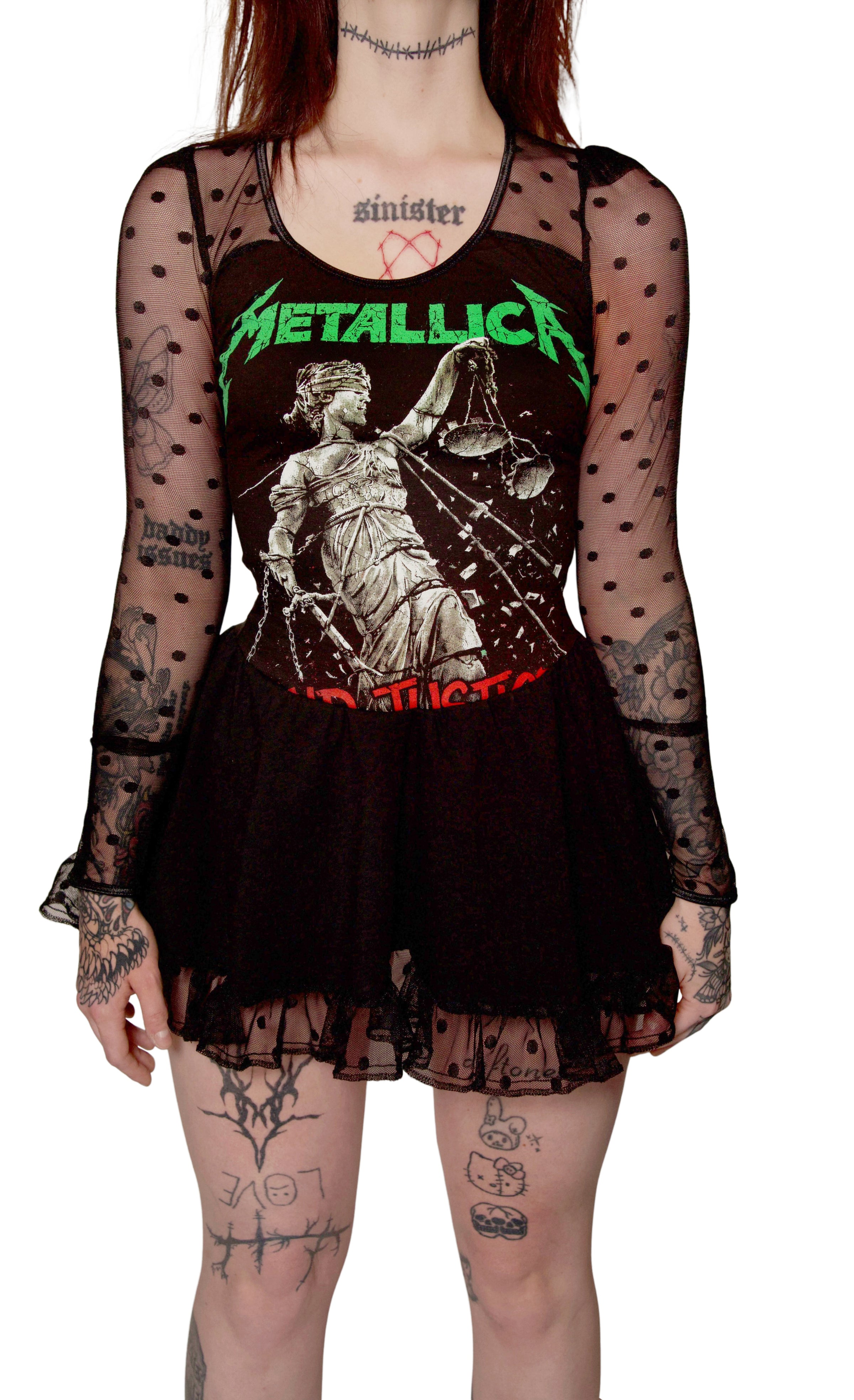 Metallica Ballerina Dress