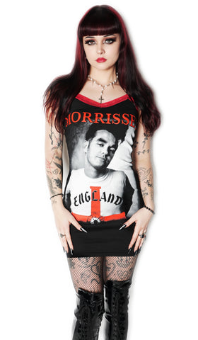 Morrissey Red Lace Strap Dress