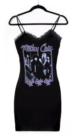 Mötley Crüe Lace Strap Dress
