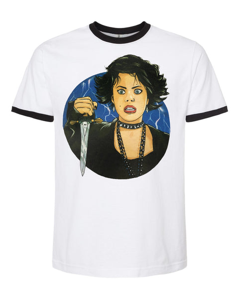 Nancy Downs Ringer Tee (Unisex)