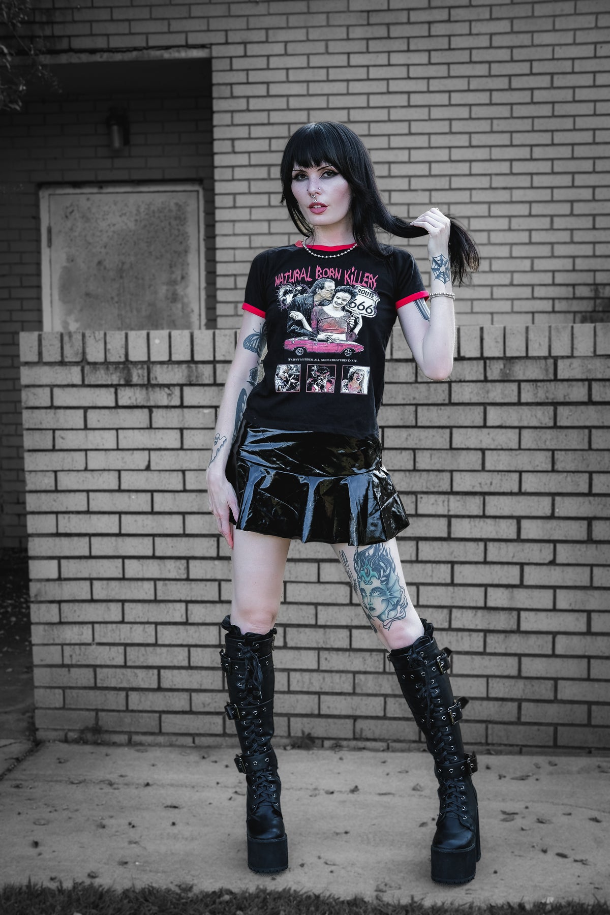 Natural Born Killers Ringer Tee