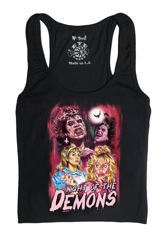 Night of the Demons Ribbed Tank Top