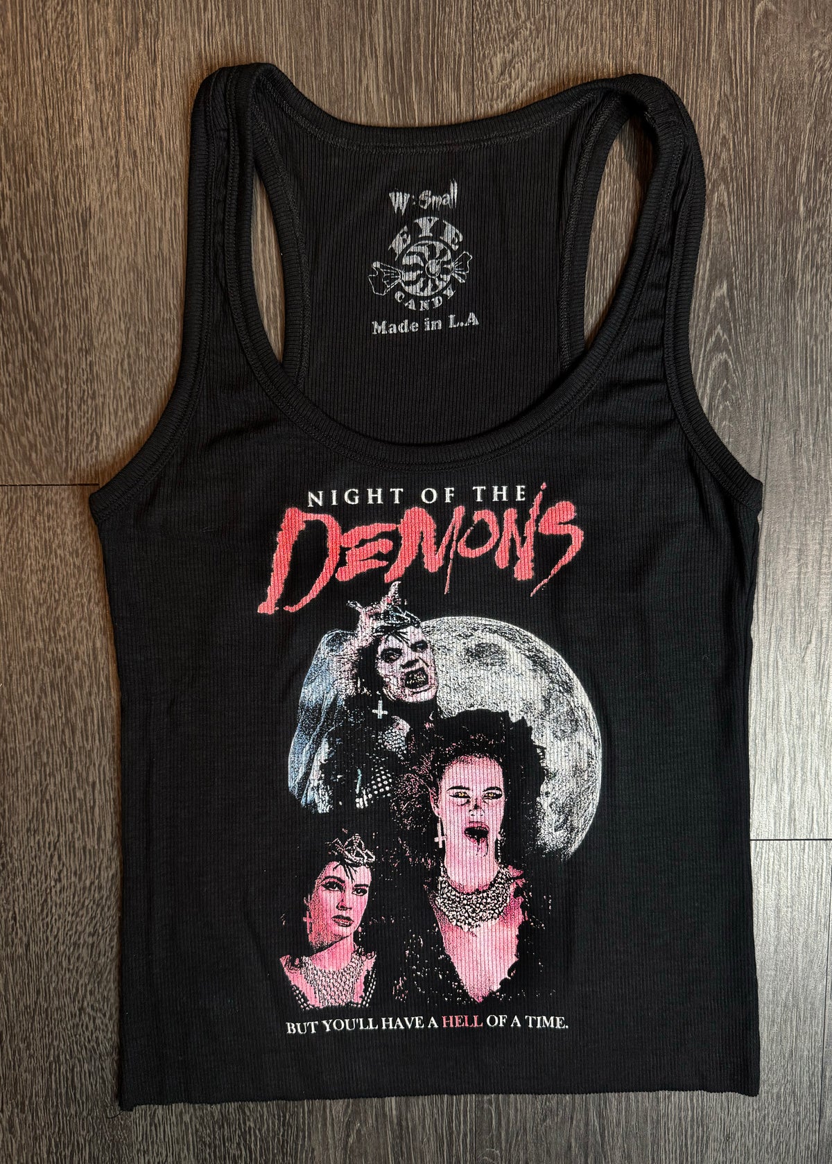 Night of the Demons Ribbed Tank Top