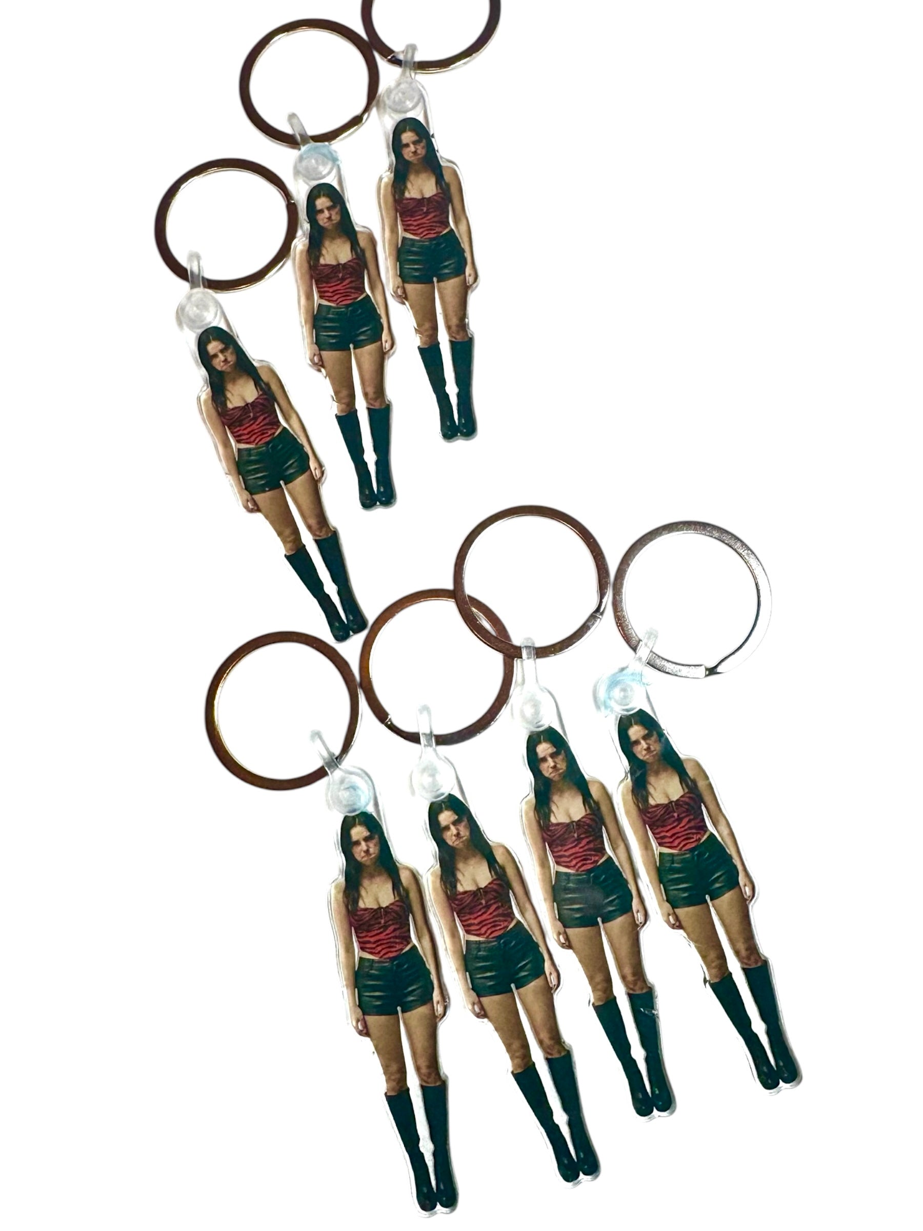 "Freaky Nikki" Acrylic Keychain