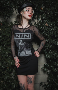NIN Fishnet Dress