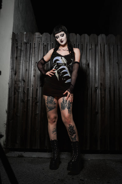 NIN Lace Strap Dress