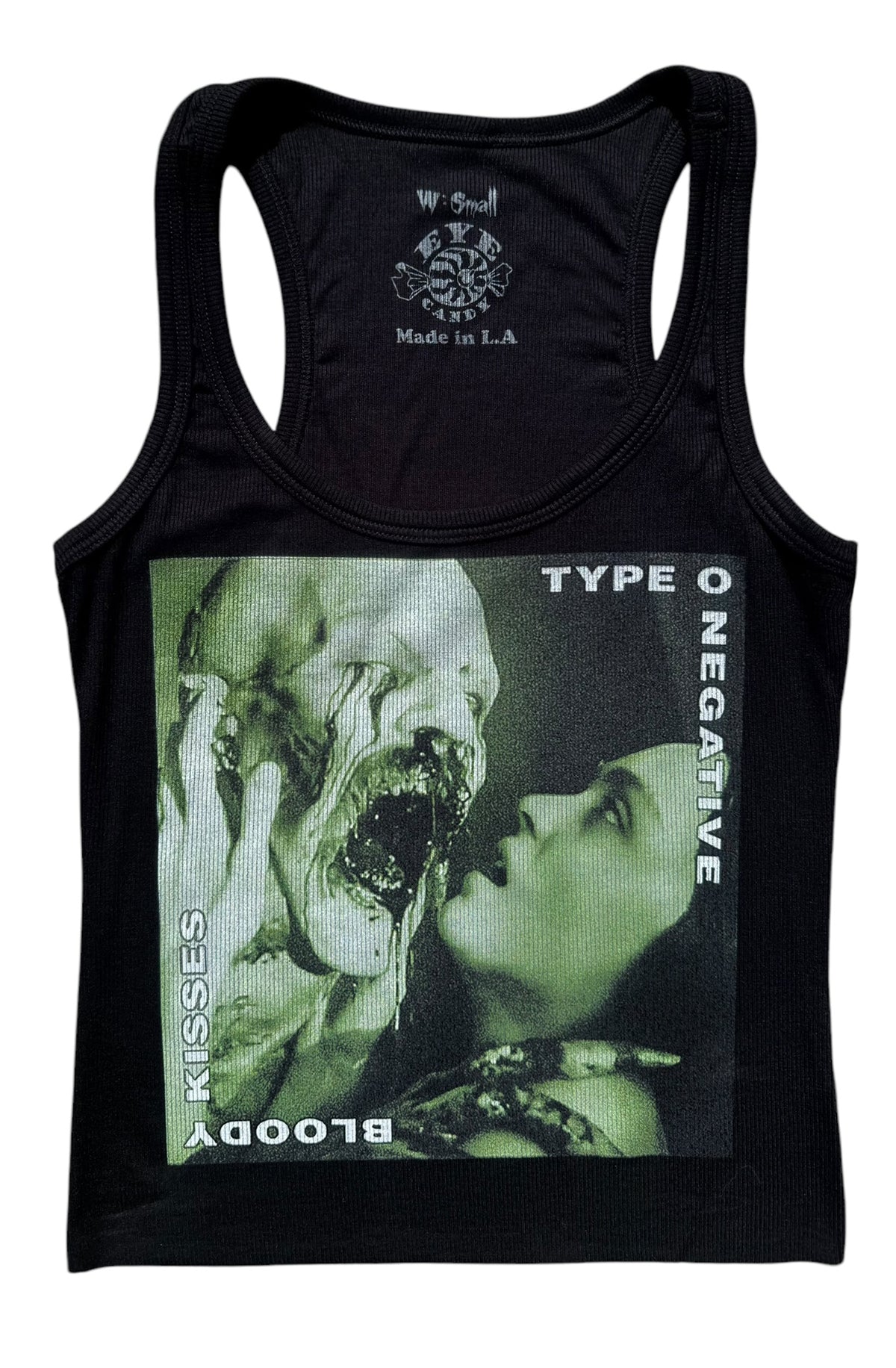 Bloody Kisses Ribbed Tank Top