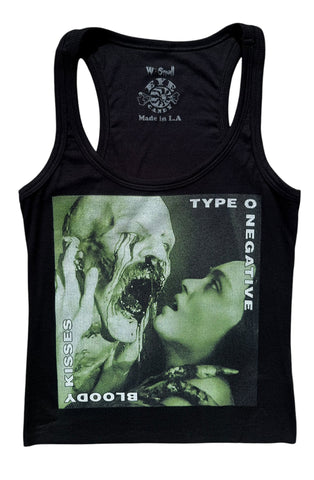 Bloody Kisses Ribbed Tank Top