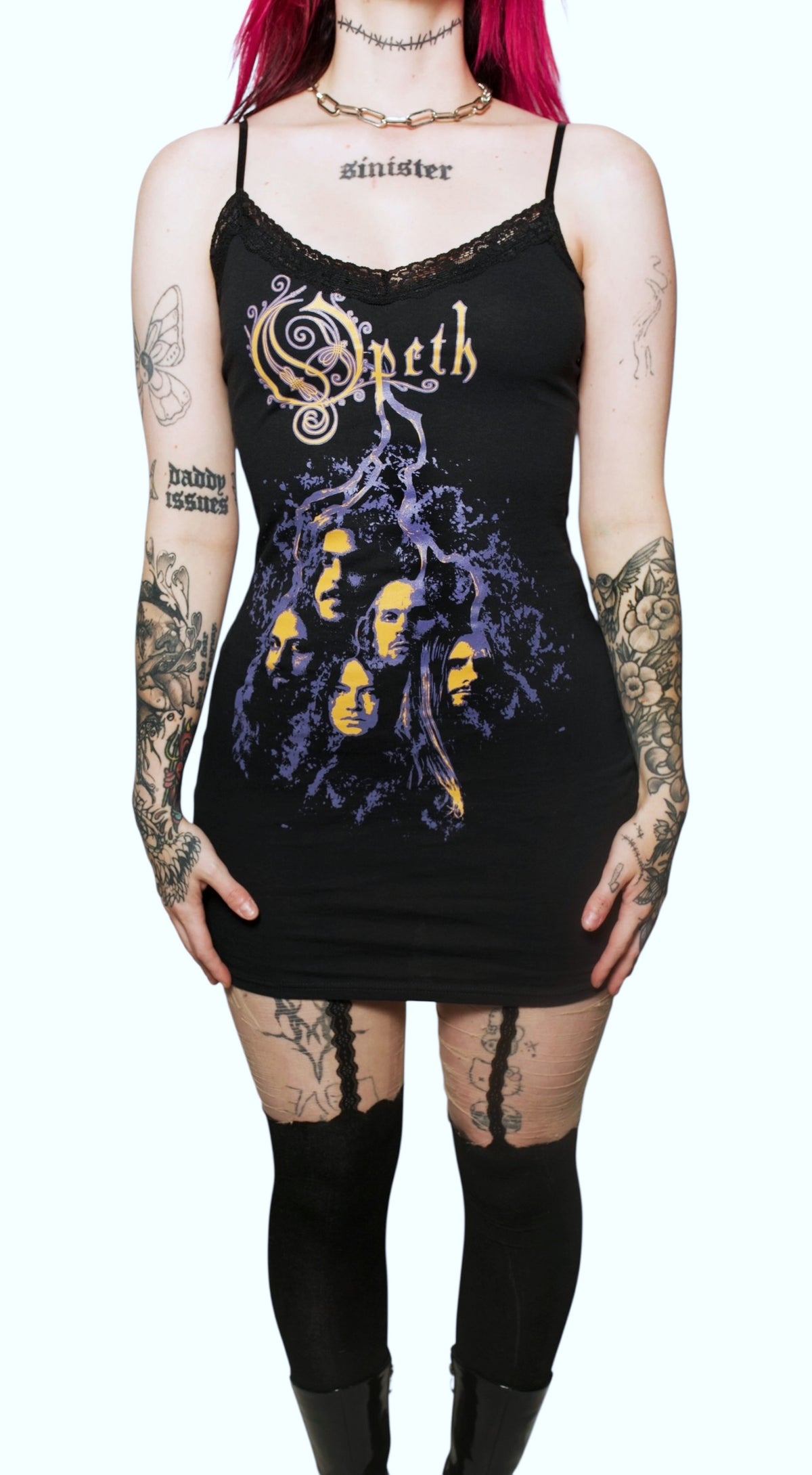 Opeth Lace Strap Dress