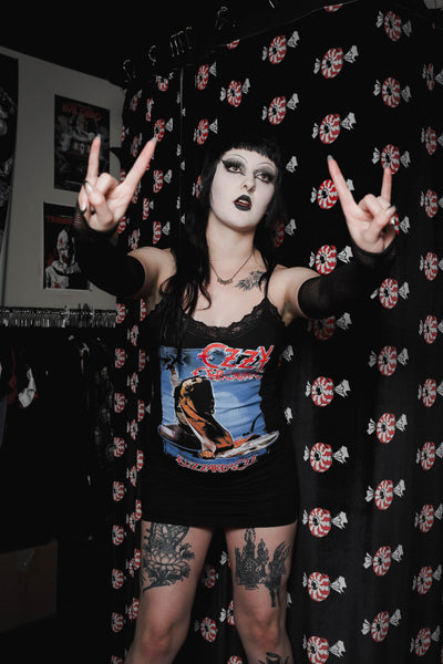 Ozzy (Blizzard of Ozz) Lace Strap Dress