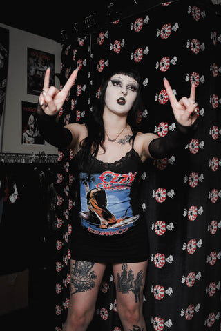 Ozzy (Blizzard of Ozz) Lace Strap Dress