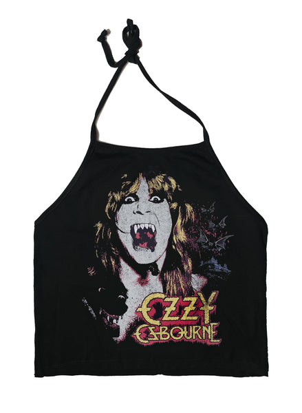 Ozzy Osbourne Halter Top (Limited edition)(Close up)