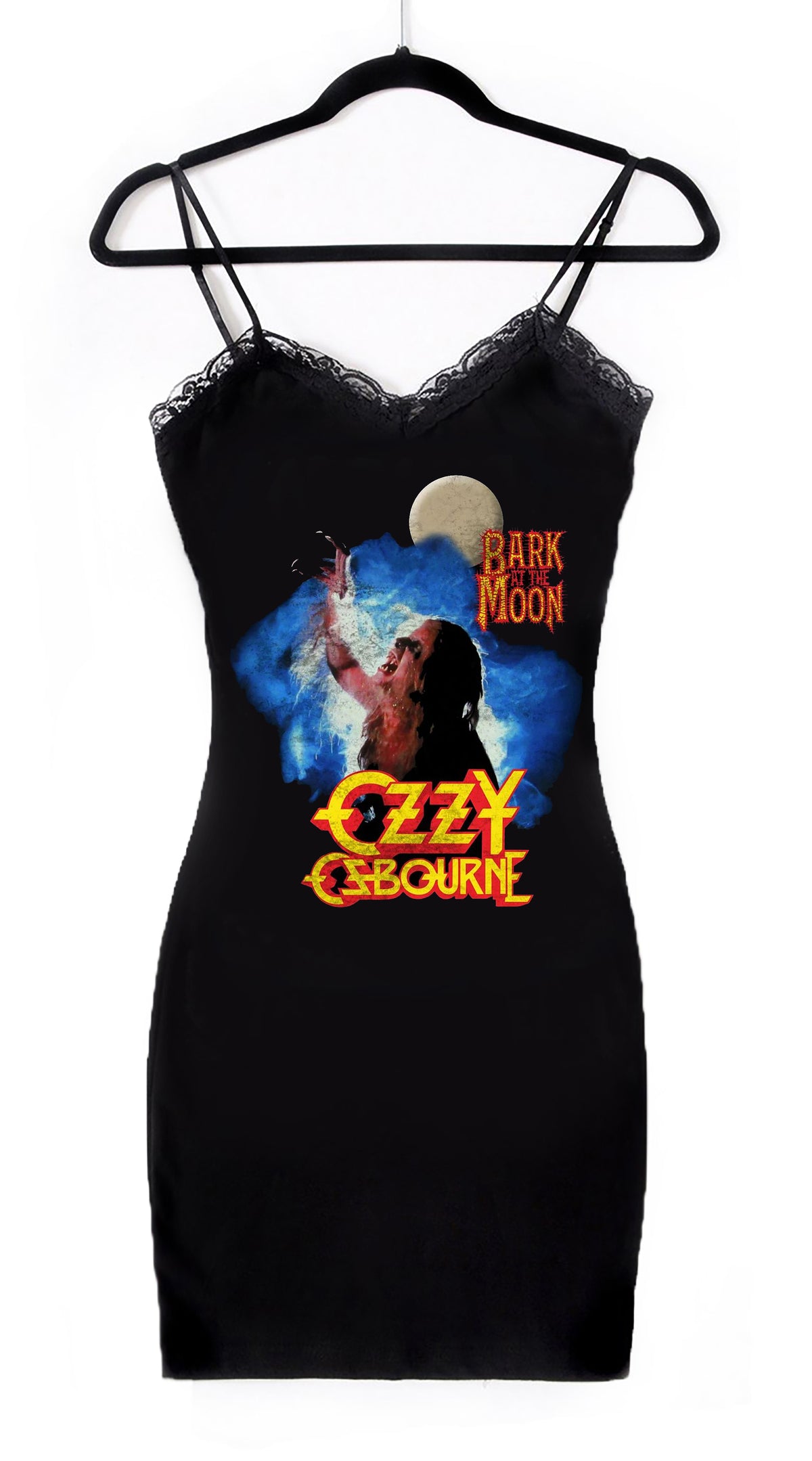 Ozzy Lace Strap Dress (Bark at the Moon)