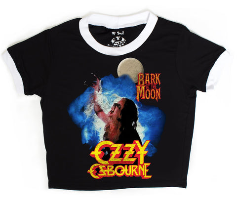 Ozzy Ringer Tee (Bark at the Moon)